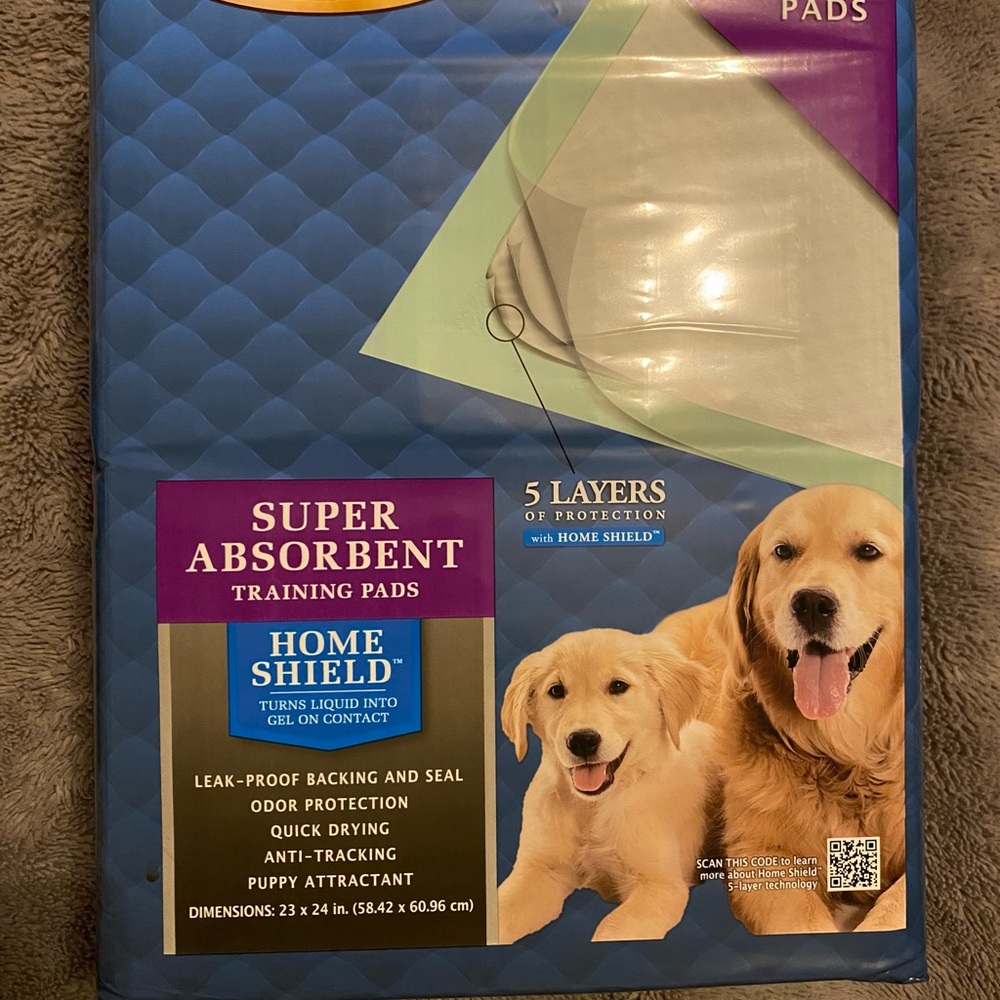 Super Absorbent Training Pads - Blue